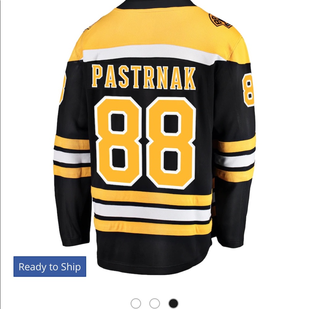 Adidas Bruins Pastrnak Jersey